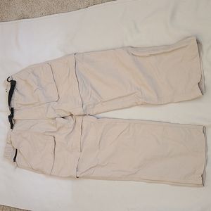 Mens Northface zip off hiking pants